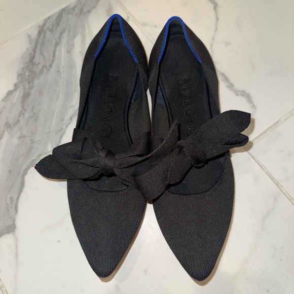 Rothy’s The Point Bow Mary Jane Flats - Picture 4 of 6